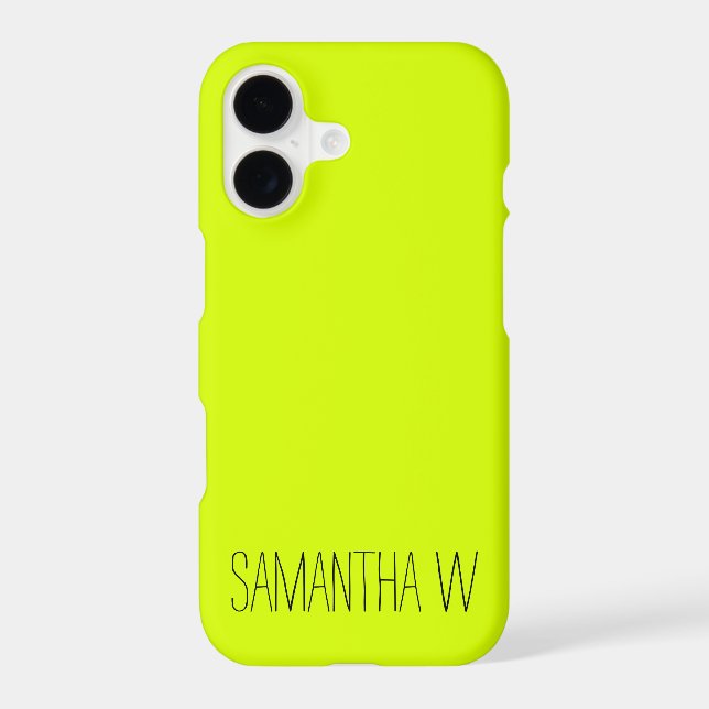 High Visibility Neon Yellow (Back)