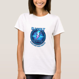 High Voltage DJ Lightning Logo Tee