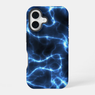 High Voltage Electric Blue Abstract Phone Case