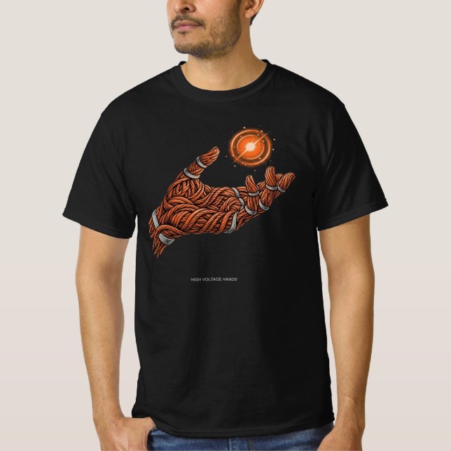 High Voltage Hands Electrician Shirt (Front)