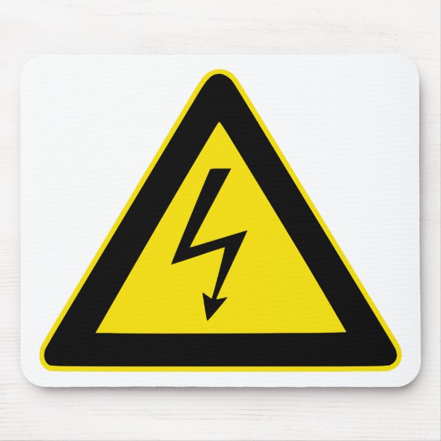 High Voltage Mouse Mat (Front)