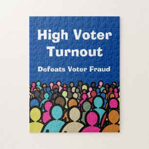 High Voter Turnout Defeats Voter Fraud in 2026 Jigsaw Puzzle