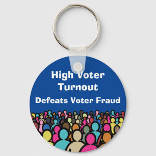 High Voter Turnout Defeats Voter Fraud in 2026 Key Ring