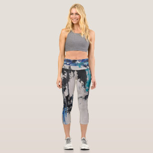 High-Waist Brise Capris