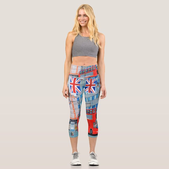 High Waist Oxford Street leggings  (Front)