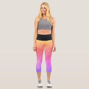 High waisted  capri leggings