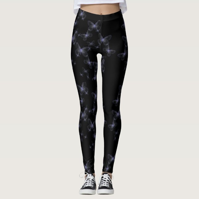 High Waisted Capri Leggings for Women (Front)