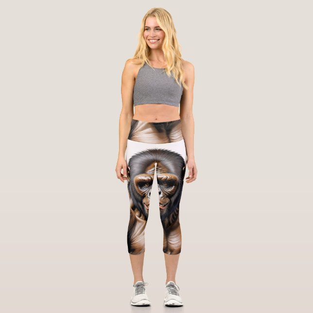 High Waisted Capris (Front)