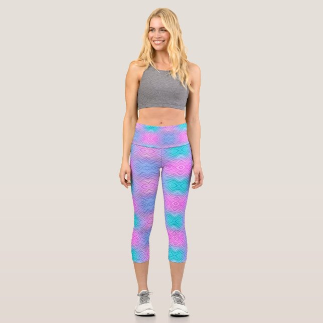 High Waisted Capris (Front)