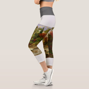 High Waisted Capris