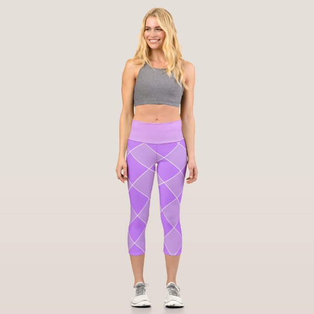 High waisted capris  (Front)