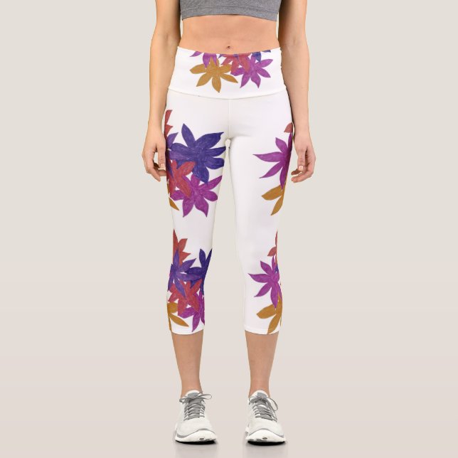 High Waisted Capris (Front)
