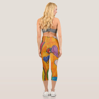 High Waisted Capris