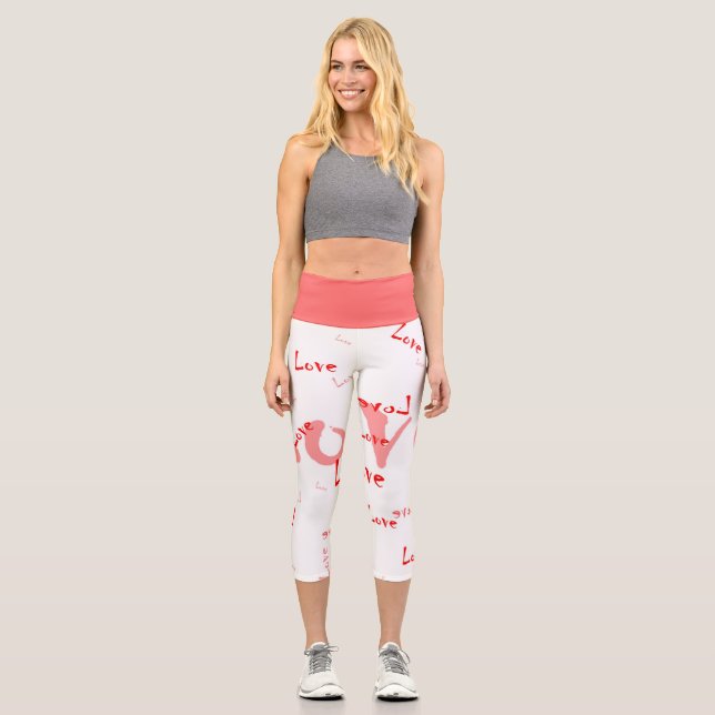 High Waisted Capris (Front)