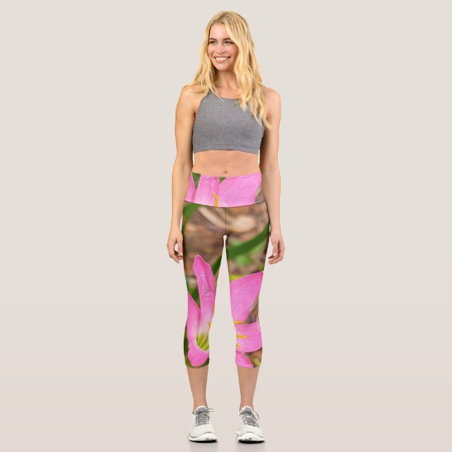 High Waisted Capris (Front)