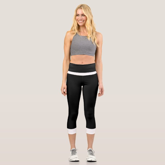 High waisted capris (Front)