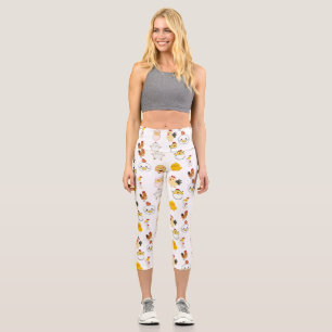 high waisted capris