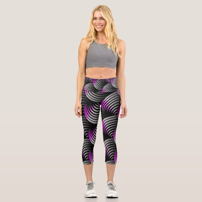 High Waisted Capris (Front)