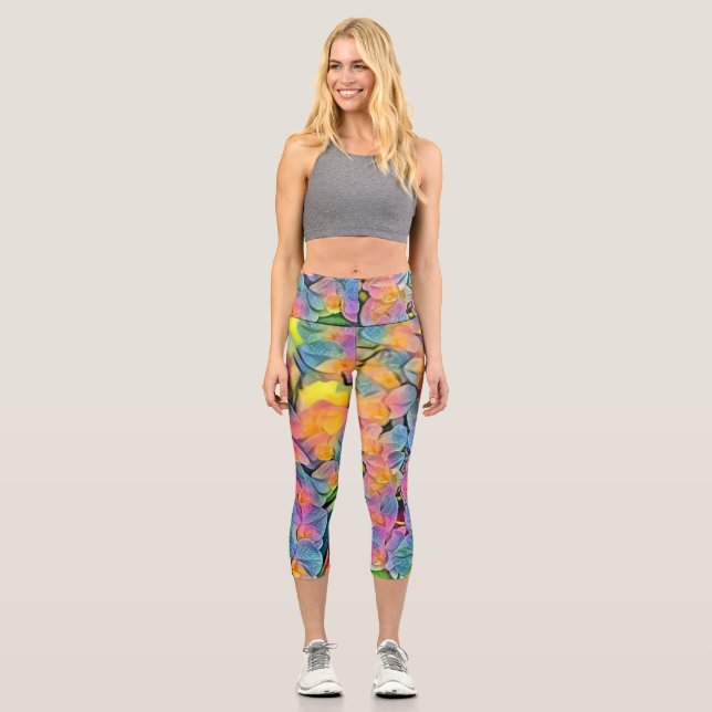 High Waisted Capris (Front)