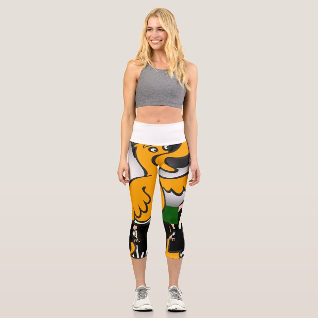 High Waisted Capris (Front)