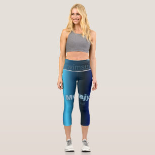 High Waisted Capris