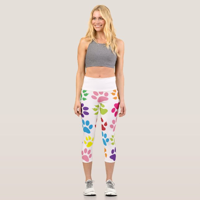 High Waisted Capris (Front)