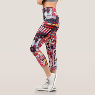 High Waisted Capris – Fragmented Pulse