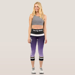 High Waisted Capris   Namaste   Yoga Pants
