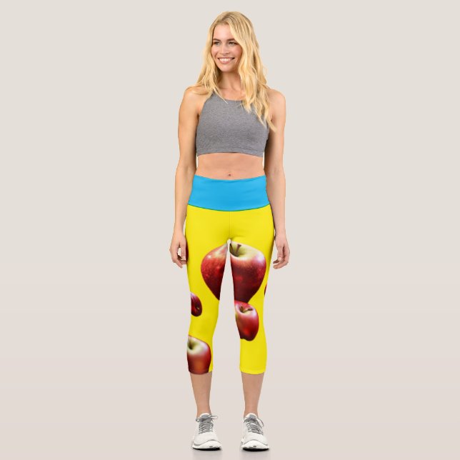 High Waisted Capris Style: High Waisted Capris Cus (Front)