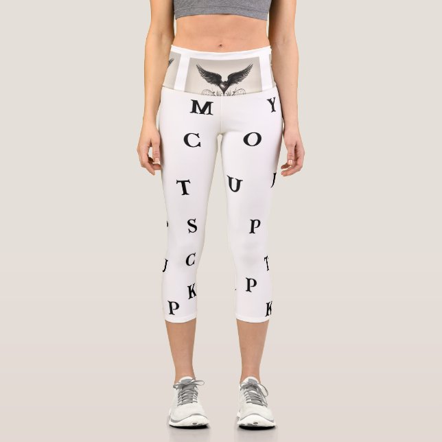 High Waisted Capris – Stylish, Comfortable & Flatt (Front)