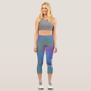 High Waisted Capris with extreme colour design