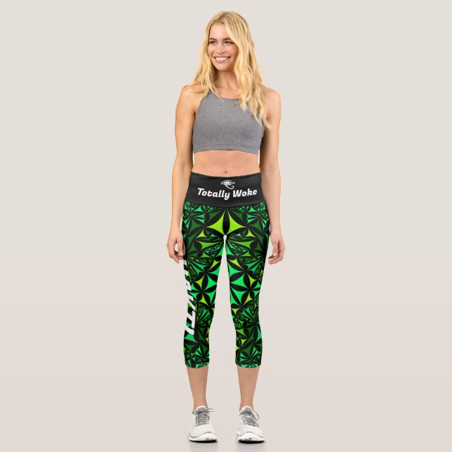 High Waisted Capris | Women's | Yoga Pants  (Front)