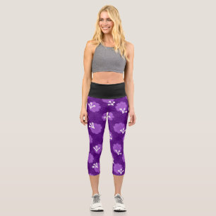 High Waisted Yoga Capris, XS (0-2) Capri Leggings