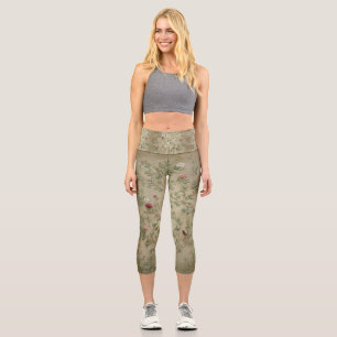 High Waisted Yoga Capris, XS (0-2) Capri Leggings