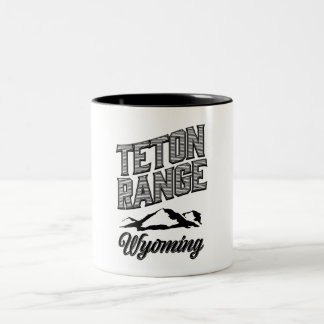 High Weald England vintage travel poster Two-Tone Coffee Mug