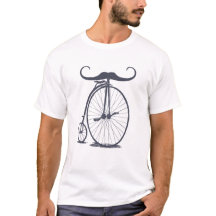 High Wheel Penny Farthing Moustache Bicycle