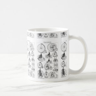 High Wheeler Bicycle Penny Farthing Coffee Mug