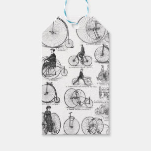 High Wheeler Bicycle Penny Farthing Gift Tags