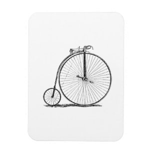 High Wheeler Bicycle Penny Farthing Magnet