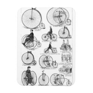 High Wheeler Bicycle Penny Farthing Magnet