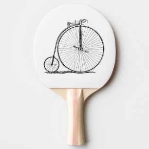 High Wheeler Bicycle Penny Farthing Ping Pong Paddle