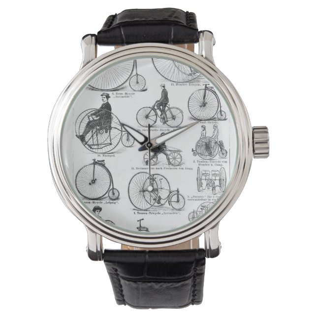 High Wheeler Bicycle Penny Farthing Watch (Front)