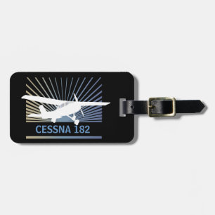 High Wing Aircraft Luggage Tag