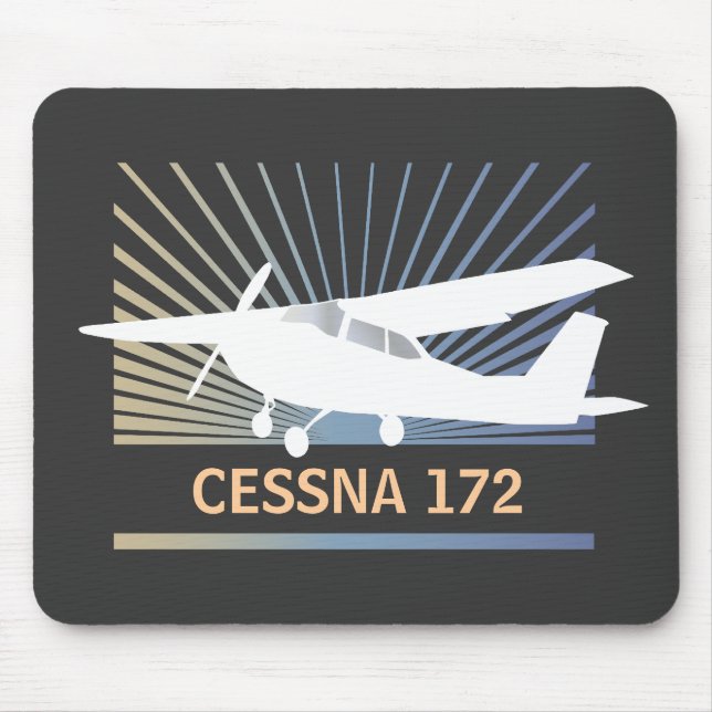 High Wing Aircraft Mouse Mat (Front)