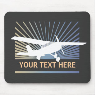 High Wing Aircraft Mouse Mat