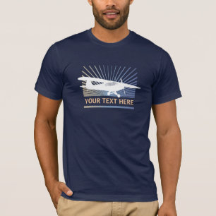 High Wing Taildragger Aircraft T-Shirt