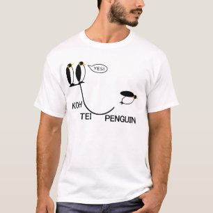 HighAndLow YesNo Penguin T-Shirt