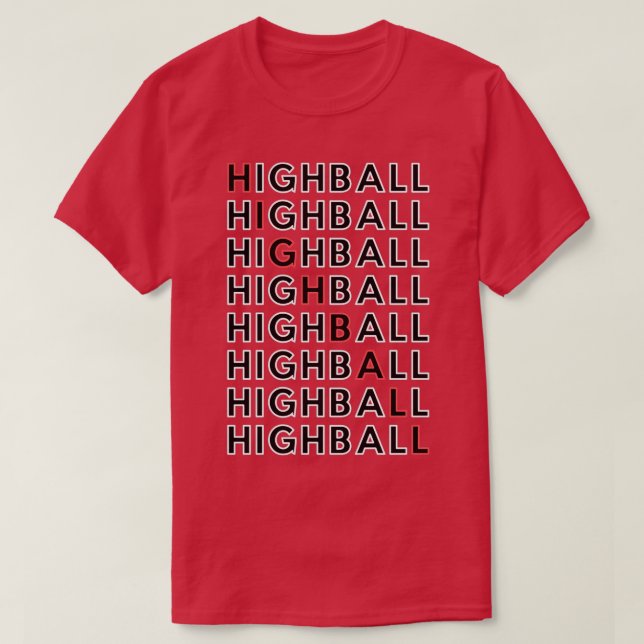Highball T-Shirt (Design Front)