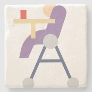 highchair stone coaster