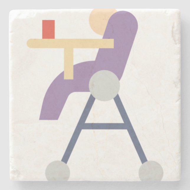 highchair stone coaster (Front)
